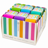 Radiera Tochain, tematica curcubeu, diverse culori, 24 buc/display