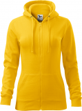 Trendy Zipper hanorac pentru dama galben, Malfini