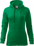 Trendy Zipper hanorac pentru dama verde mediu, Malfini