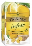 Ceai infuzie cu lamaie si ghimbir 20 plicuri Lemon Ginger Twinings 