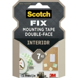 Banda dublu adeziva, pentru interior, 19 mm x 1.5 m, Scotch Fix 3M 