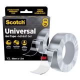 Banda de montare universala tip Gel- 420-3015-EU Scotch 3M, transparenta, 30 mm x 1.5 m, 1 rola/pachet
