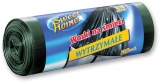 Saci menajeri HDPE 35 L, negru, 50 buc/rola Sweet Home