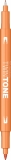 Dual Marker TwinTone 48 Honey Orange Tombow