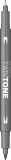 Dual Marker TwinTone 49 Gray Tombow