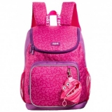 Rucsac Wildlings Premium, culoare roz + portofel monezi cadou Zipit