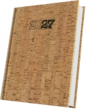Agenda datata Herlitz Premium Deluxe Orosei 2027, A5, 352 pagini, coperta din pluta