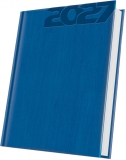 Agenda datata Herlitz Premium Deluxe Vivione, 2027, A5, 352 pagini, coperta din piele sintetica, culoare albastru regal