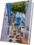 Agenda Herlitz nedatata RO 2027, A5, Motive, 224 pagini, copera din piele sintetica, motiv Greece
