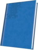 Agenda Herlitz nedatata RO 2027, A5, Motive, 224 pagini, copera din piele sintetica, culoare albastru regal, motiv Marmora