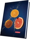 Agenda Herlitz nedatata RO 2027, A5, Motive, 224 pagini, copera din piele sintetica, motiv Fruits