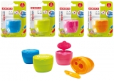 Ascutitoare model minion, 2 orificii plastic, blister, Arda