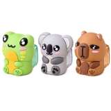 Ascutitoare BIC Vibbies, cu figurina animalut si rezervor, 1 orificiu, diverse culori