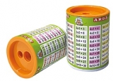 Ascutitoare model Lattina, Mathematics, 2 orificii, plastic, Arda