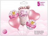 Balon, folie aluminiu, It's a girl