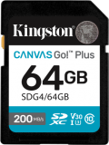Card de Memorie SDXC Kingston64GBCanvas GO Plus