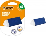 Radiera triunghiulara BIC, manson din plastic, blister, diverse culori