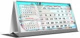 Calendar triptic birou, 21 x 10 cm, 6 file, 2027