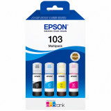 Pachet cartus cerneala Epson 103 Multipack C13T00S64A Epson 103 EcoTank 4-colour Multipack