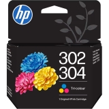 Cartus cerneala HP 302/304 Color B7RT6AE, 100 pagini, pentru DeskJet / ENVY / OfficeJet