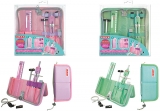 Compas cu deschidere, si micrometrica, butoane pastel, etui vertical, 6 buc, diverse culori, Arda