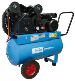 Compresor cu ulei Gude 580/10/100 EU, 400V, 3kW, 100L, 10 Bar, 2 Cilindri, 480 l/min, Mobil, Manutan