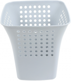 Cos de gunoi, pentru birou, plastic, forma patrata, diverse culori, 15 L, Perind