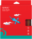Creioane colorate, mina 3mm, set 24, Herlitz
