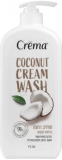 Crema dus Wash Coconut 750 ml, cu pompita, Sano