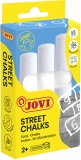 Creta stradala Jumbo, 3 buc/set, alb