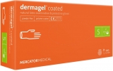 Manusi examinare Dermagel latex fara pudra, marimea S, 100 buc/set, Mercator