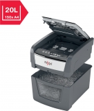 Distrugator documente automat REXEL OPTIMUM 45X, P4, cross-cut (confeti), 45 coli, cos 20l