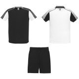 Echipament sportiv copii Juve, Unisex, alb-negru, Roly