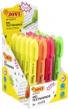 Evidentiatoare cu gel, 20 buc/display, culori asortate, Jovi