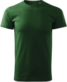 Tricou basic free, barbati, verde sticla, Malfini