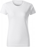 Tricou basic free, dama, alb, Malfini