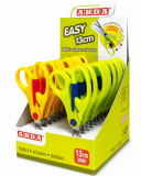 Foarfeca Arda Easy, diverse culori, 13 cm, 20 buc/display