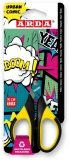 Foarfeca Urban Comic 15 cm, blister, Arda, negru