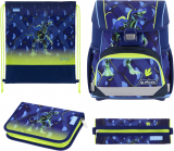 Ghiozdan echipat Loop Plus, T Rex Explorer, Herlitz