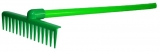 Grebla din plastic, 61 cm, verde, Robentoys