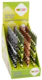 Roller gel cu cerneala termosensibila, Moro Eras, 0.5mm, cerneala albastru, 36 buc/display, Happy Color