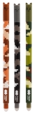 Roller gel cu cerneala termosensibila, Moro Eras, 0.5mm, cerneala albastru, diverse culori, Happy Color