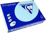 Hartie copiator A4, 80 g/mp, Clairefontaine Trophee Pastel, Sky blue, 500 coli/top