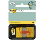 Index autoadeziv 25.4 x 43.2 Post-It® 3M semnatura