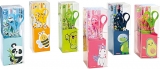 Kit scolar, Fancy, cutie, 6 buc/display, diverse culori, Arda