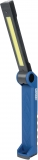 Lampa de lucru LED pliabila Rapid The Mechanic, reincarcabila, 50/250/500 lm, magnet si carlig, IP20, negru-albastru