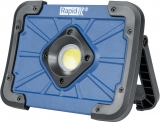Lampa de lucru LED Rapid The Portable, reincarcabila, 1000 lm, IP65, power bank 5000 mAh, negru-albastru