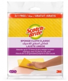 Lavete tip burete Scotch-Brite, 3 + 1 buc/set