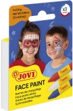 Machiaj facial JOVI, 3 buc/set, 5,6 g, alb, rosu și albastru