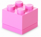 Mini cutie depozitare 40111739 LEGO 2x2 roz